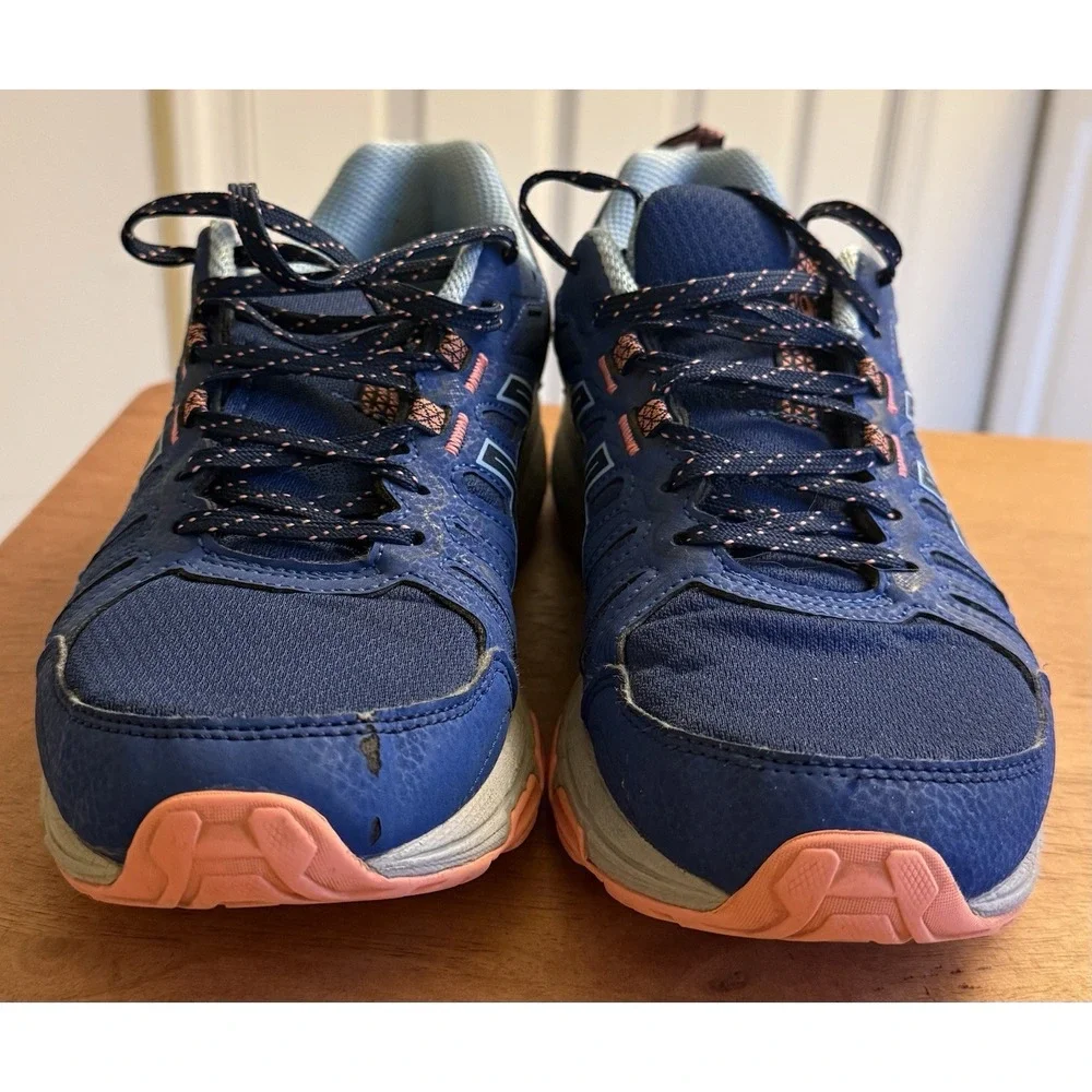 Asics Gel Venture 7 Running Sneakers Blue Mesh Lace Up Woman's 8.5